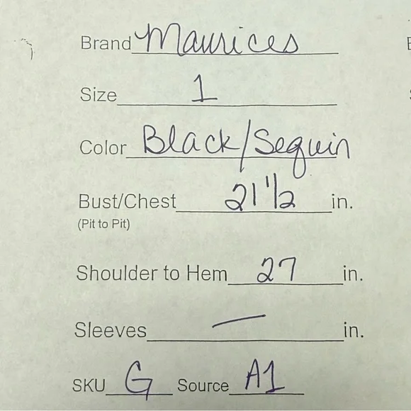 Maurices Black Silver Sequin Tank Top 1X Party Sparkle Sleeveless Blouse - Picture 8 of 8